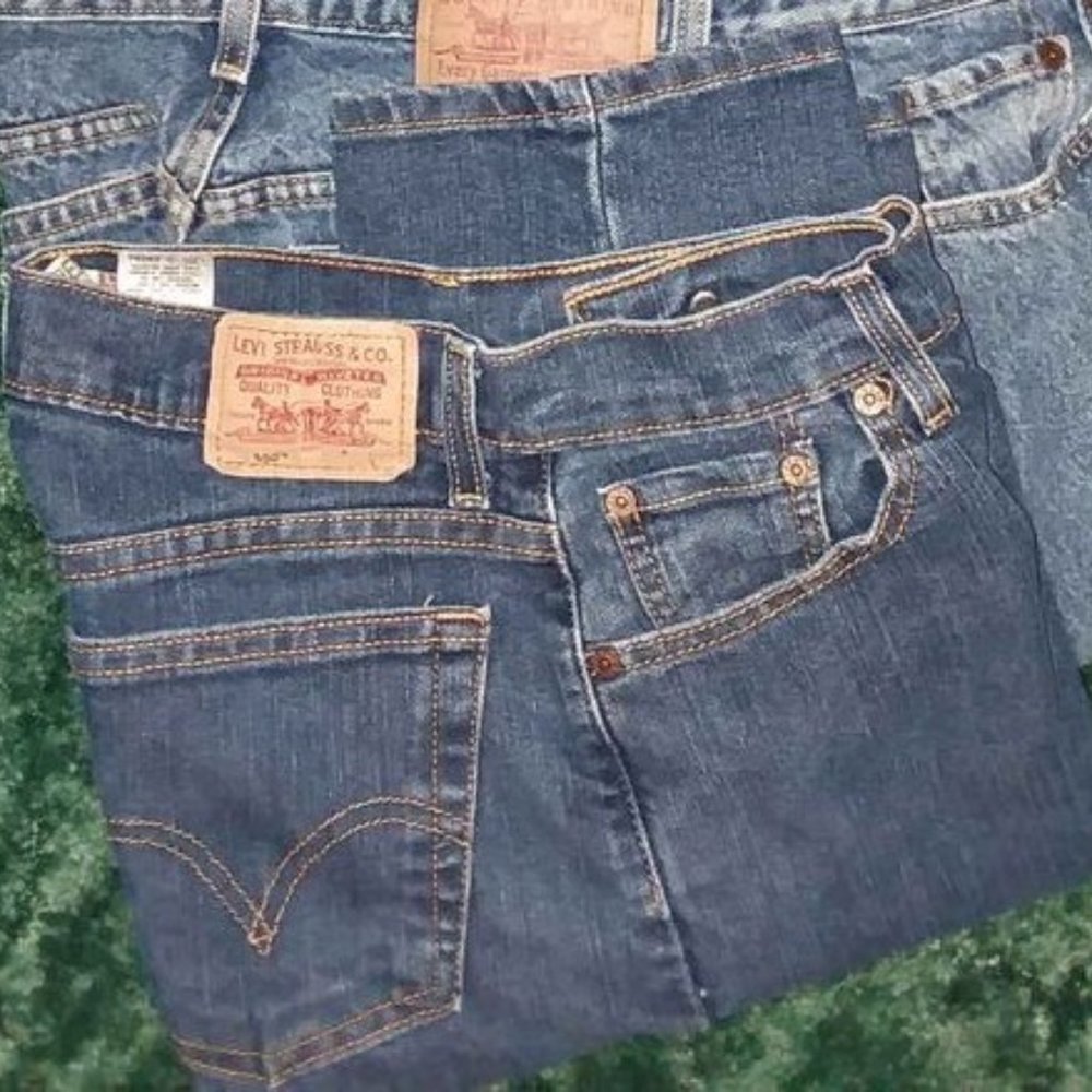 Levi's Size 12L Classic Relaxed Tapered Jeans